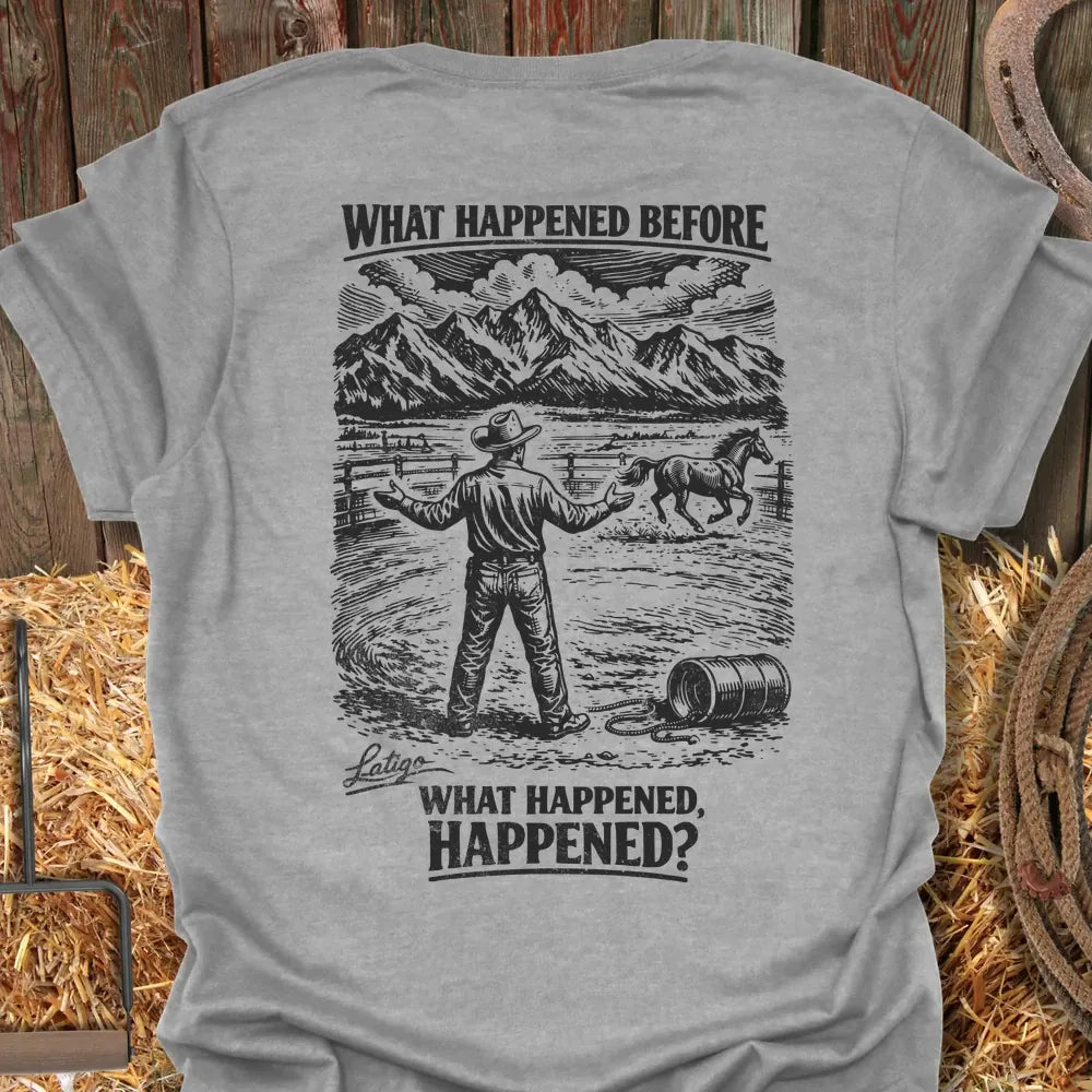 Printify T-Shirt Sport Grey / S What Happened Tee