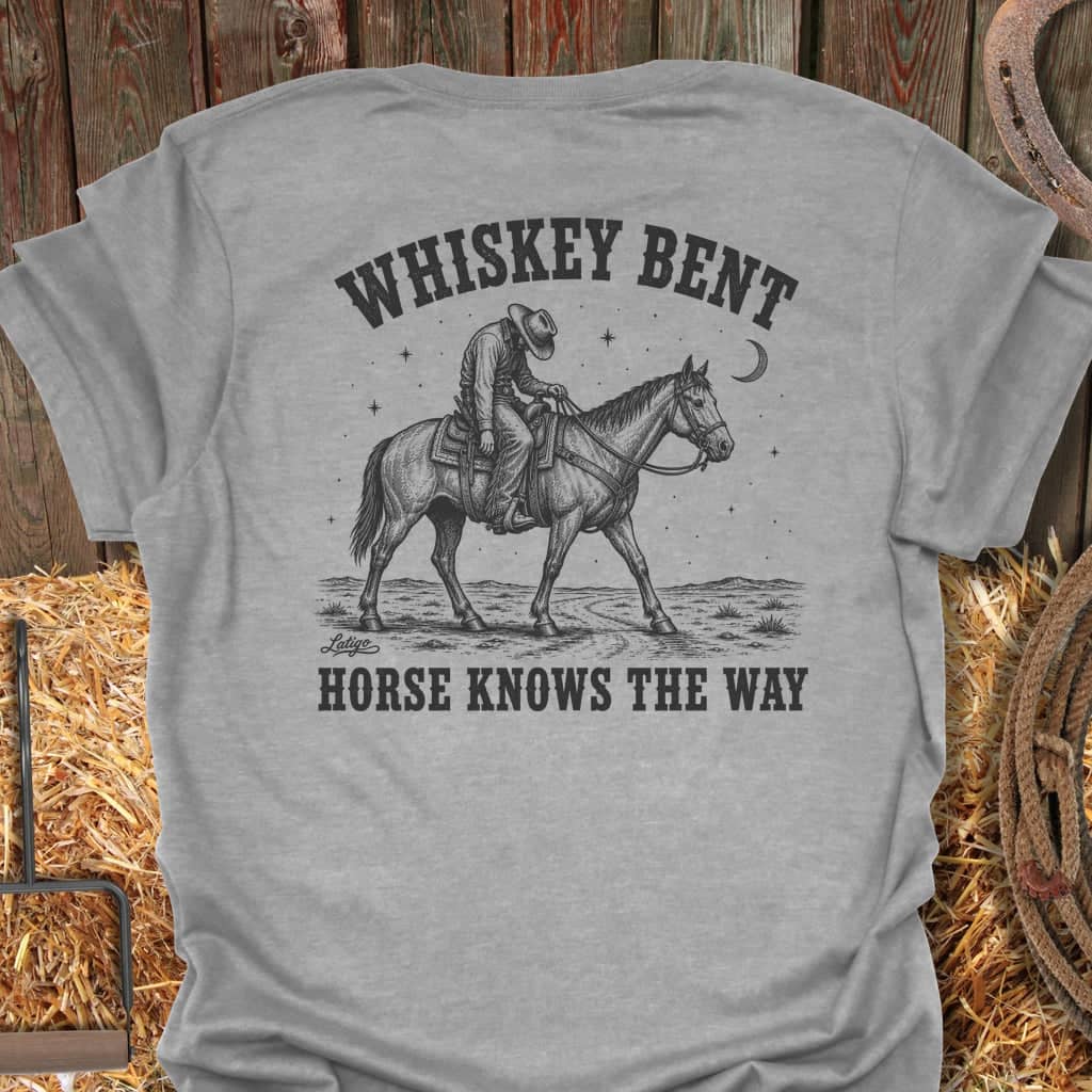 Printify T-Shirt Sport Grey / S Whiskey Bent Tee