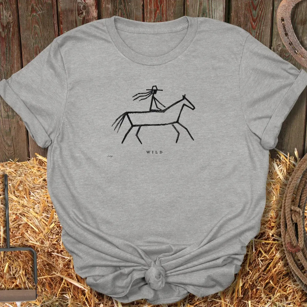 Printify T-Shirt Sport Grey / S Wild Tee