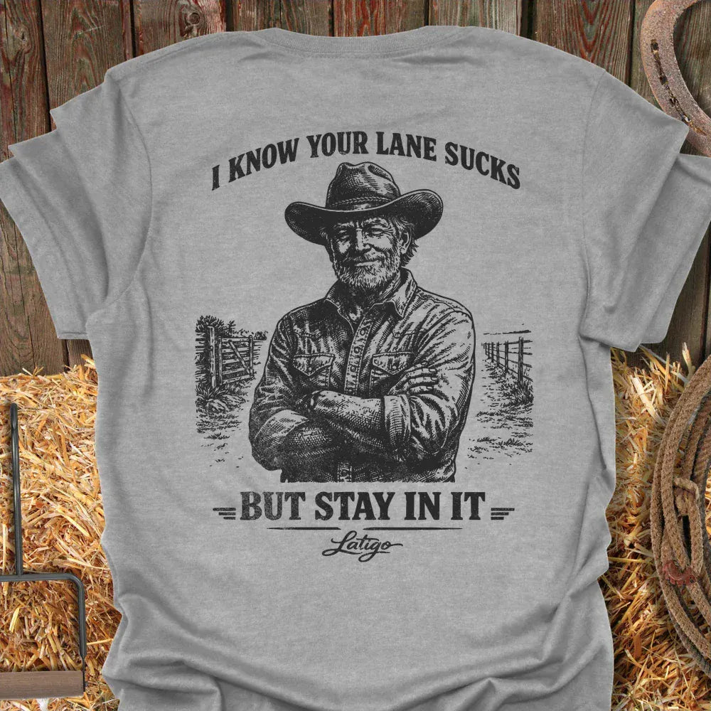 Printify T-Shirt Sport Grey / S Your Lane Tee