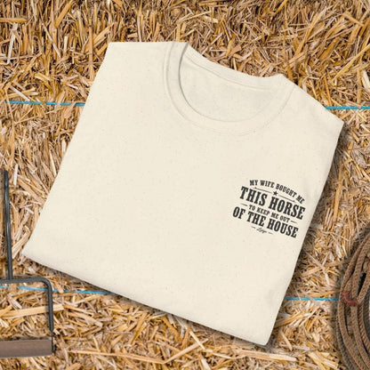 Printify T-Shirt This Horse Tee