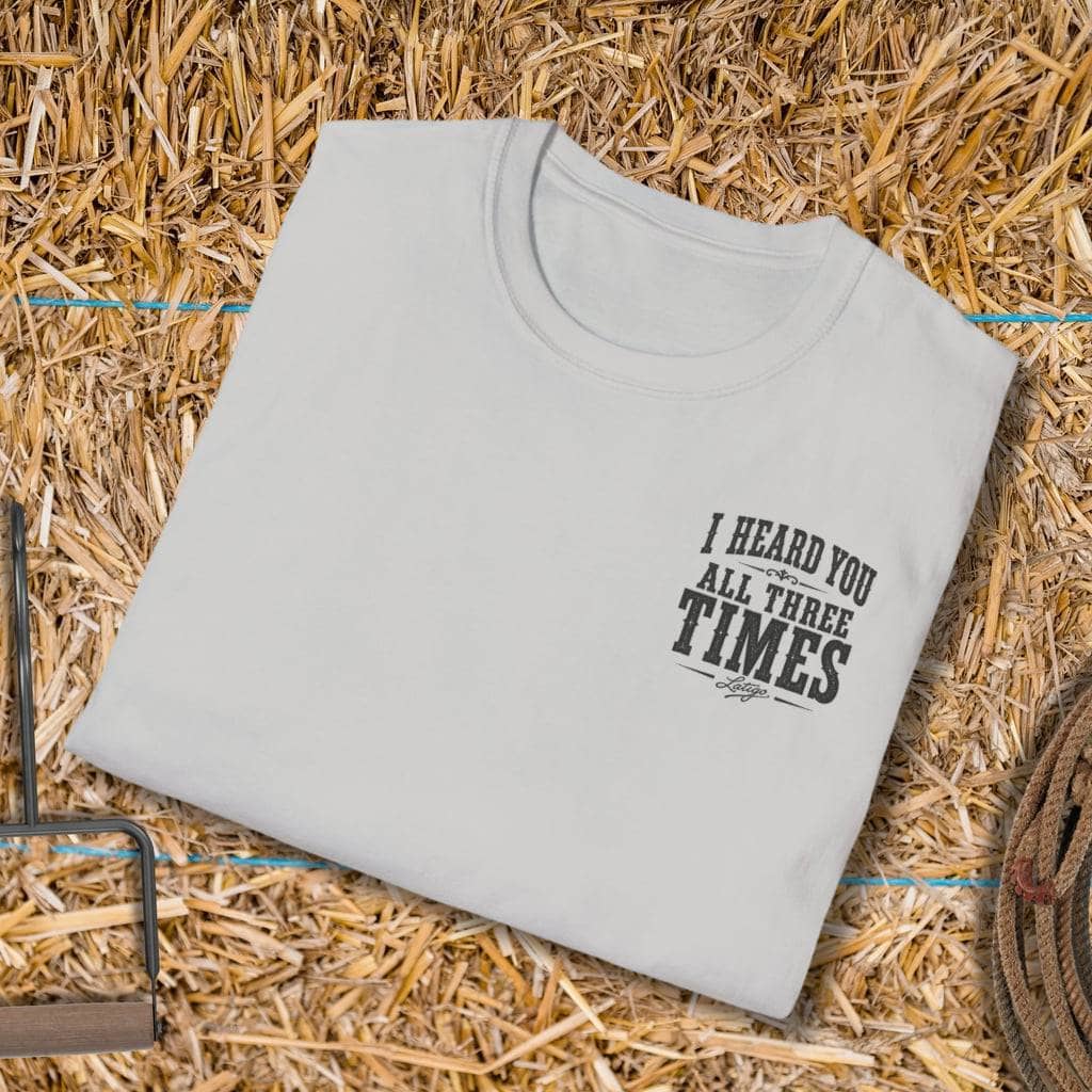 Printify T-Shirt Three Times Tee