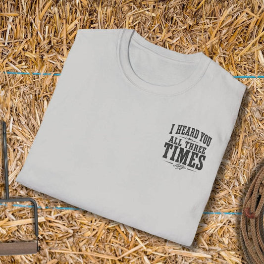 Printify T-Shirt Three Times Tee