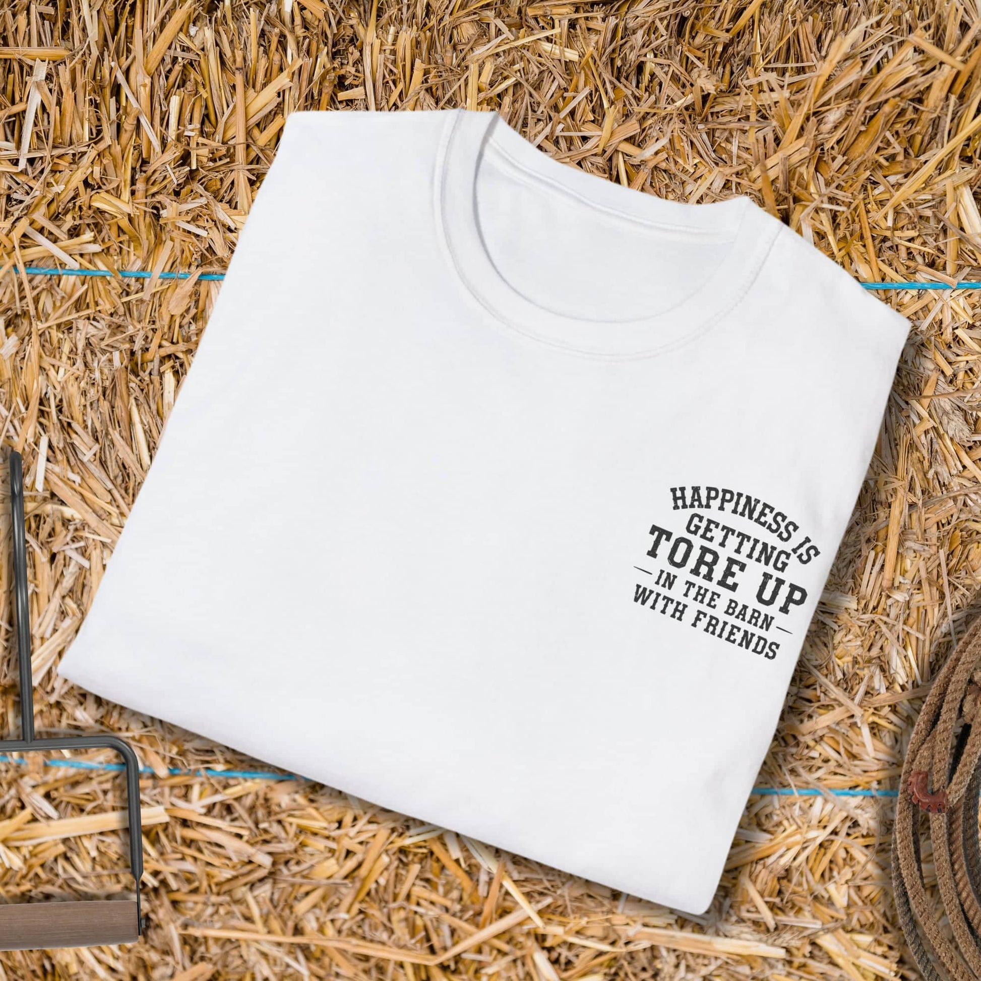 Printify T-Shirt Tore Up Back Tee