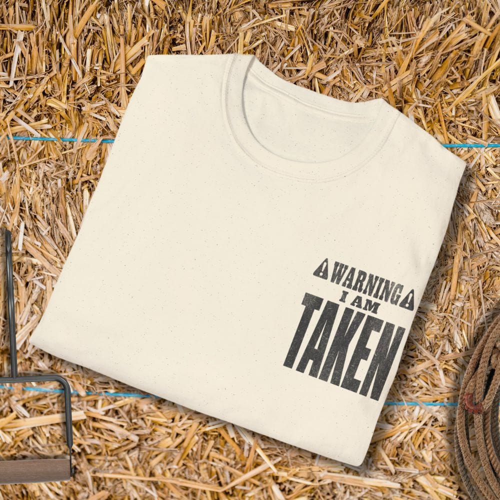 Printify T-Shirt Warning Tee