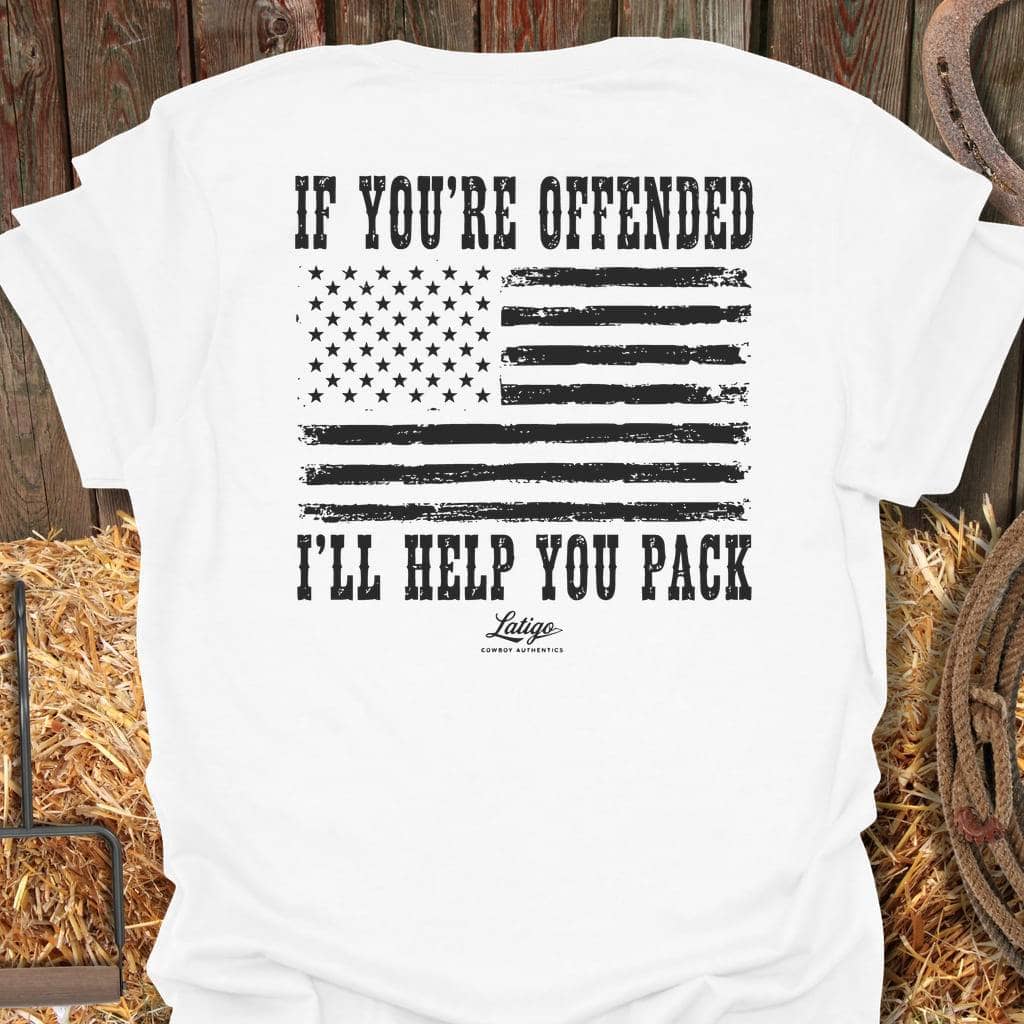 Printify T-Shirt White / 4XL Help Pack Big Country Tee
