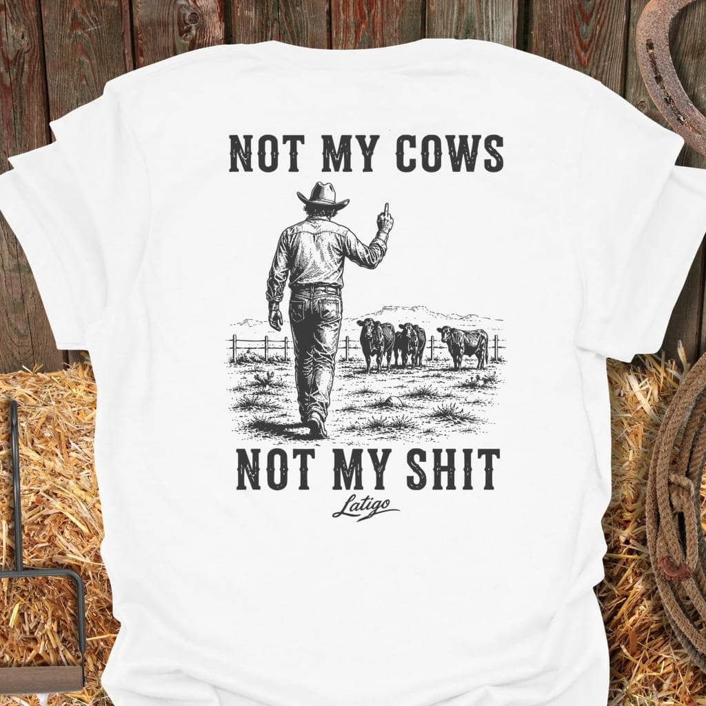 Printify T-Shirt White / 4XL My Cows Big Country Tee