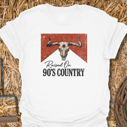 Printify T-Shirt White / S 90'S Country Tee