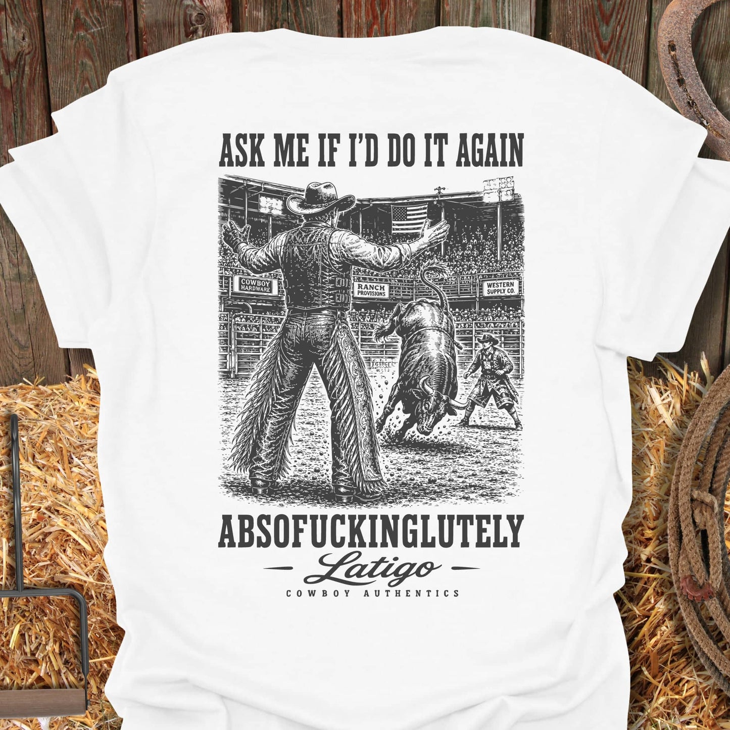 Printify T-Shirt White / S Absolutely Tee