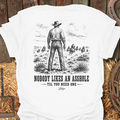 Printify T-Shirt White / S Ahole Tee