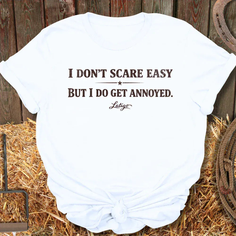 Printify T-Shirt White / S Annoyed Tee