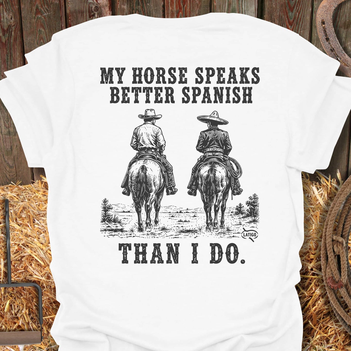 Printify T-Shirt White / S Better Spanish Tee