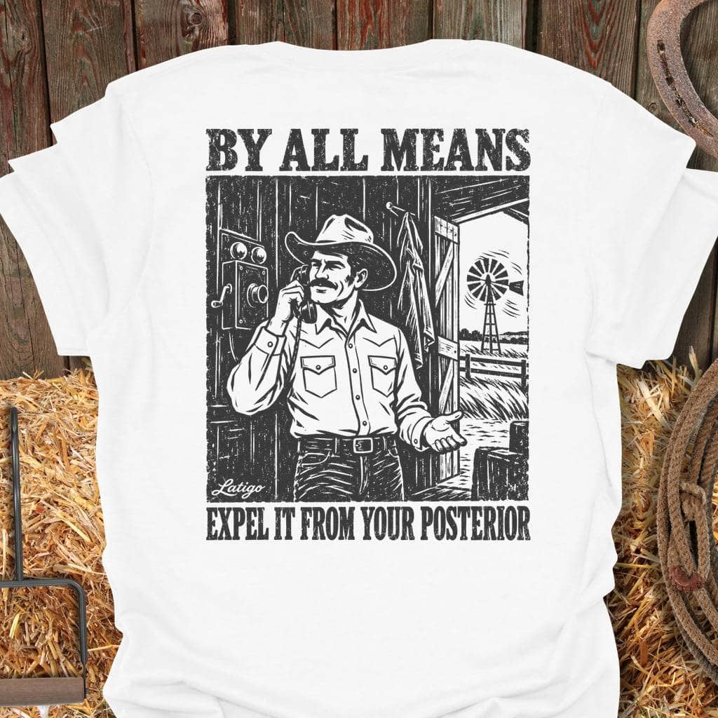 Printify T-Shirt White / S Blow It Out Tee
