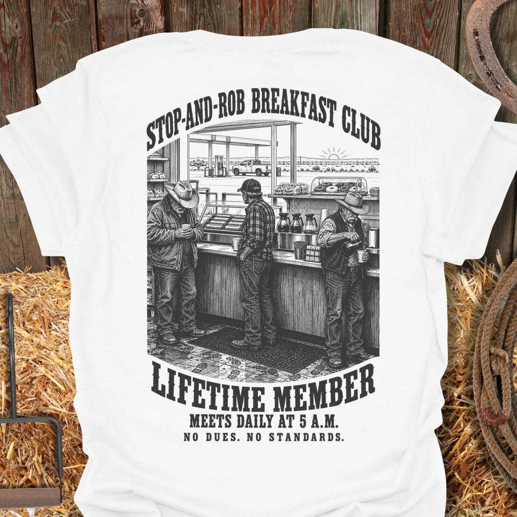 Printify T-Shirt White / S Breakfast Club Tee