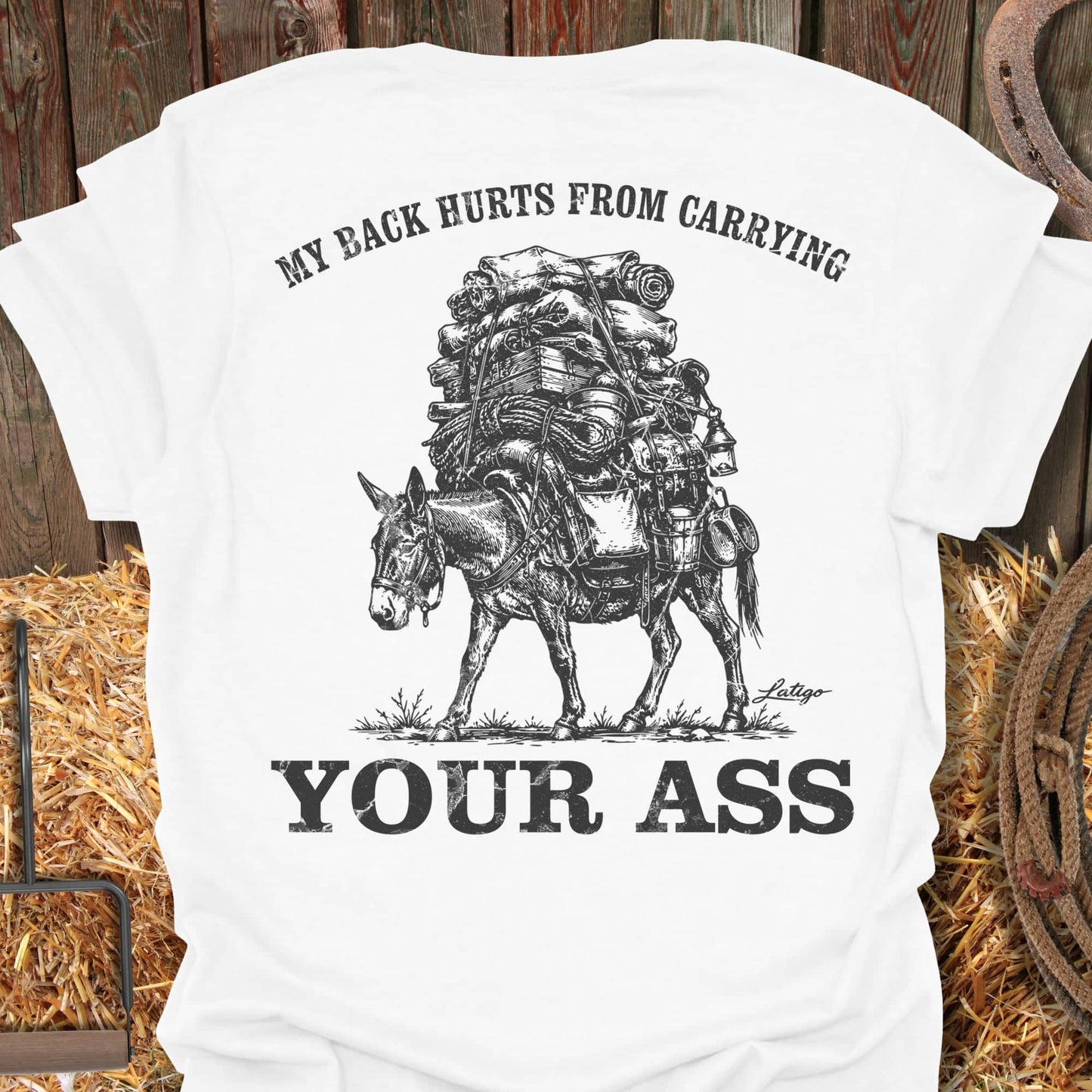 Printify T-Shirt White / S Carry Tee