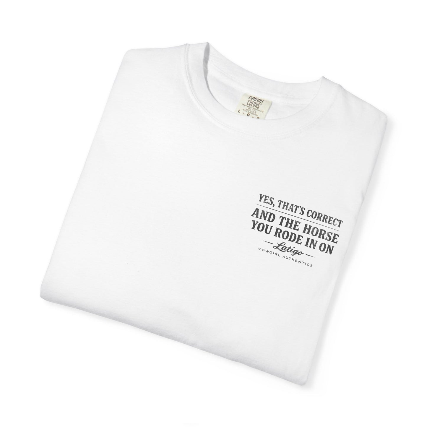 Printify T-Shirt White / S CC Correct