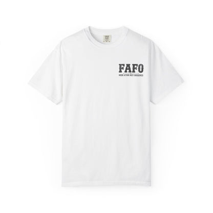 Printify T-Shirt White / S CC FAFO