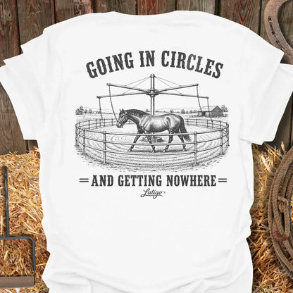 Printify T-Shirt White / S Circles Tee