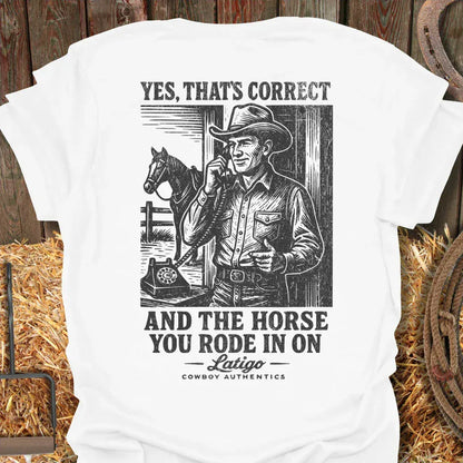 Printify T-Shirt White / S Correct Tee
