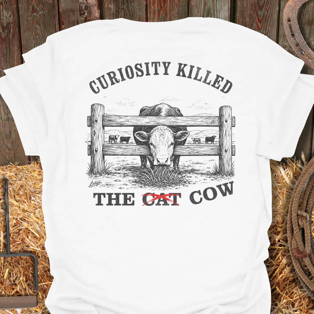 Printify T-Shirt White / S Curiosity Tee