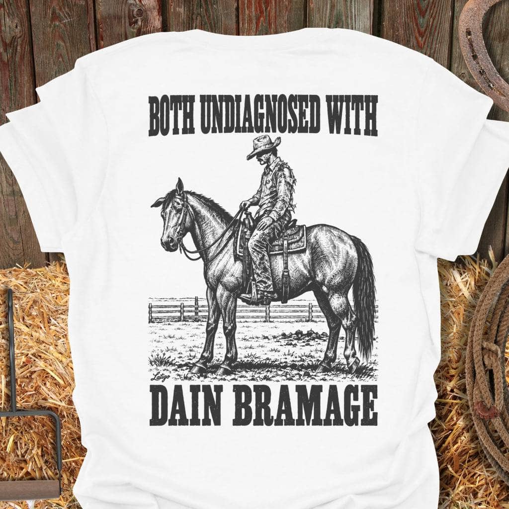 Printify T-Shirt White / S Dain Bramage Tee