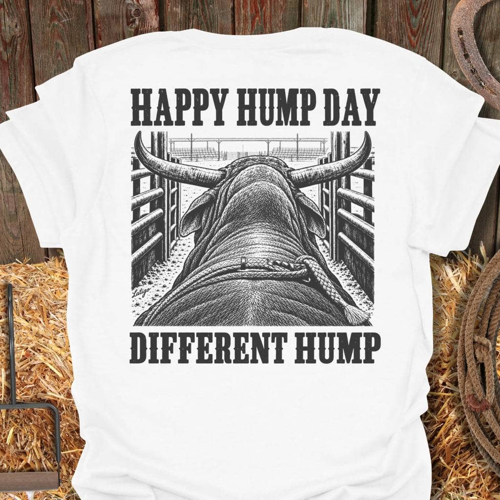 Printify T-Shirt White / S Different Hump Tee