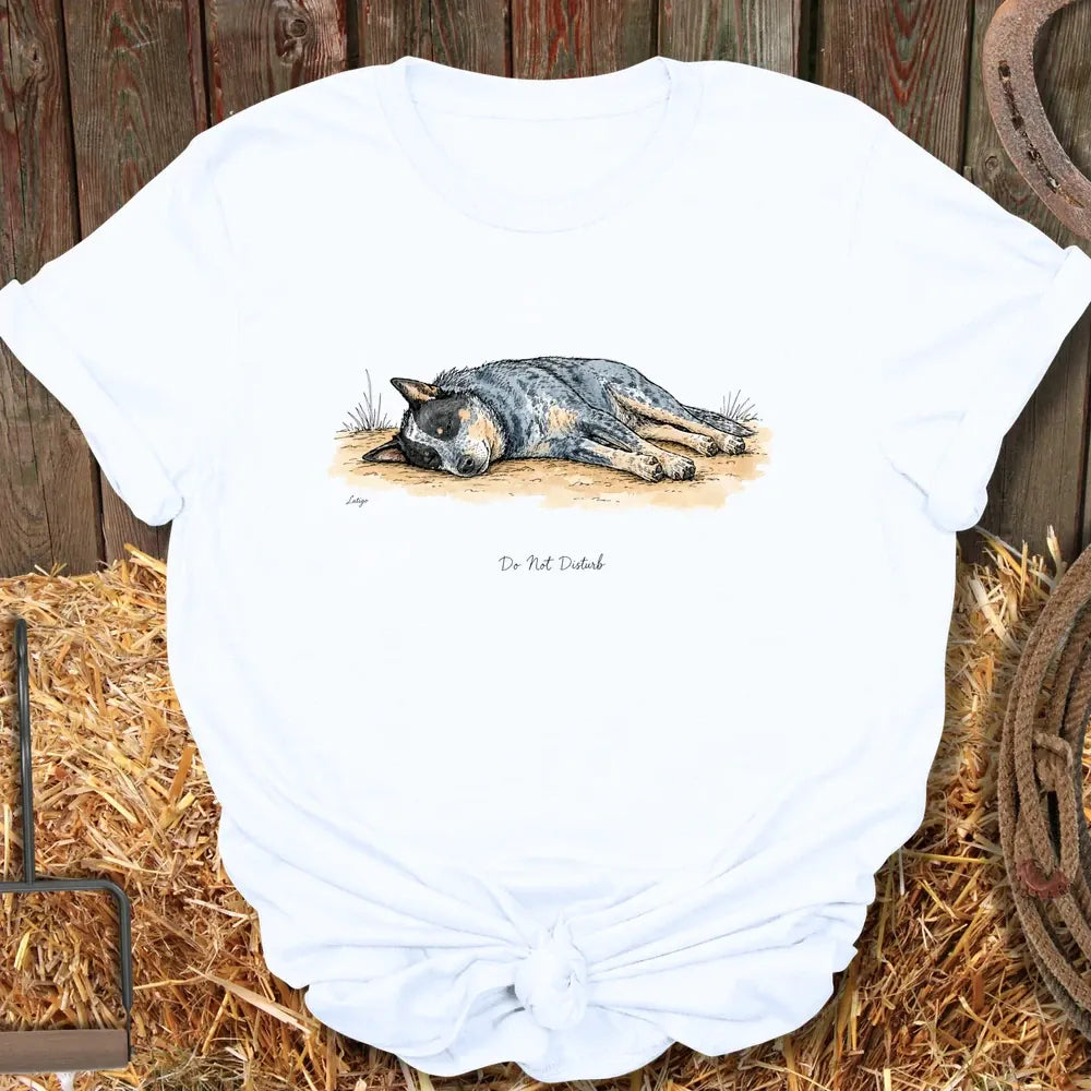 Printify T-Shirt White / S Do Not Disturb Tee