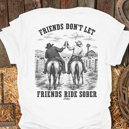 Printify T-Shirt White / S Drunk Tee