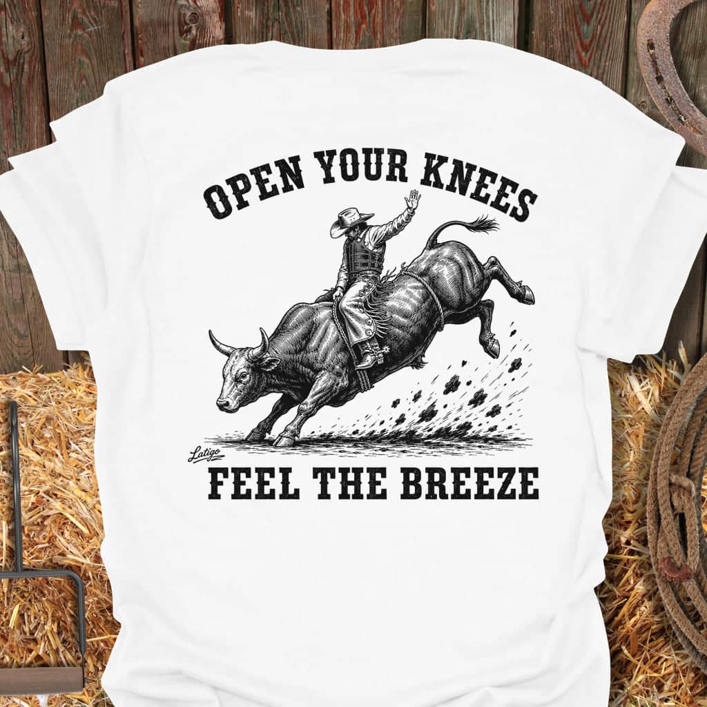Printify T-Shirt White / S Feel The Breeze Tee
