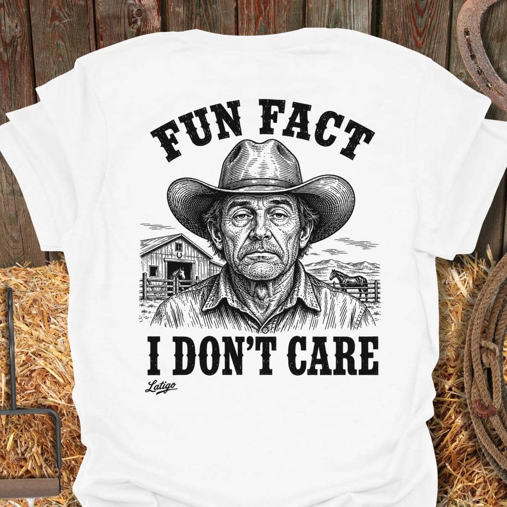 Printify T-Shirt White / S Fun Fact Tee