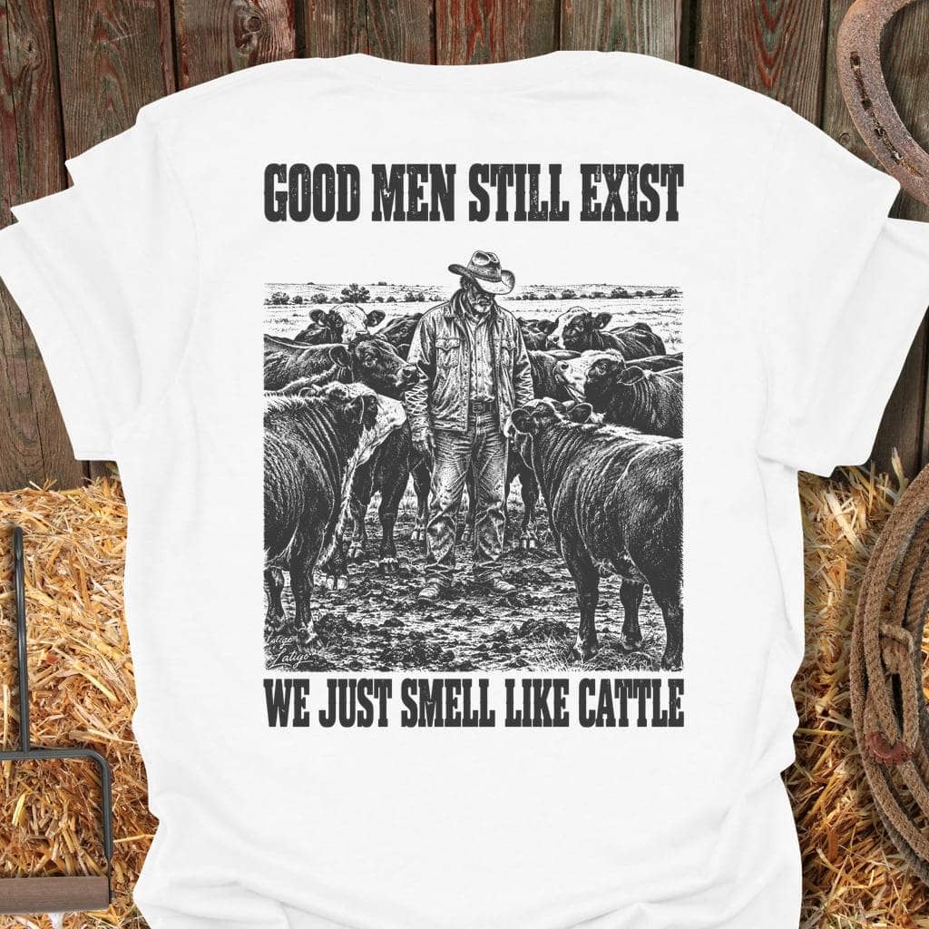 Printify T-Shirt White / S Good Cattle Tee