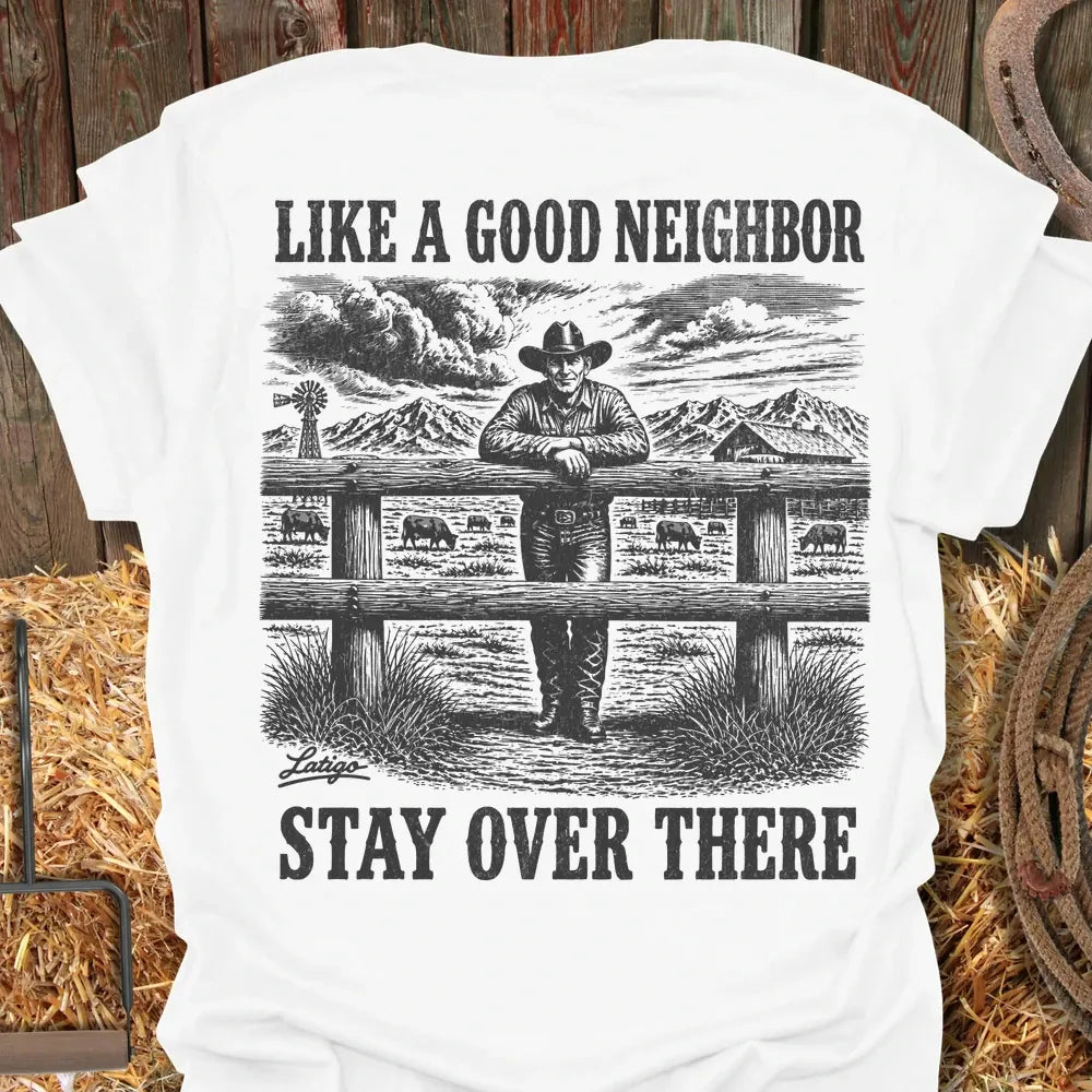 Printify T-Shirt White / S Good Neighbor Tee