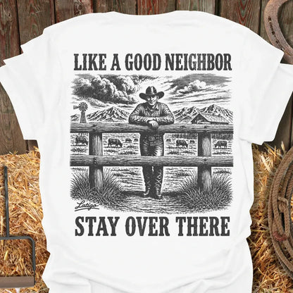 Printify T-Shirt White / S Good Neighbor Tee