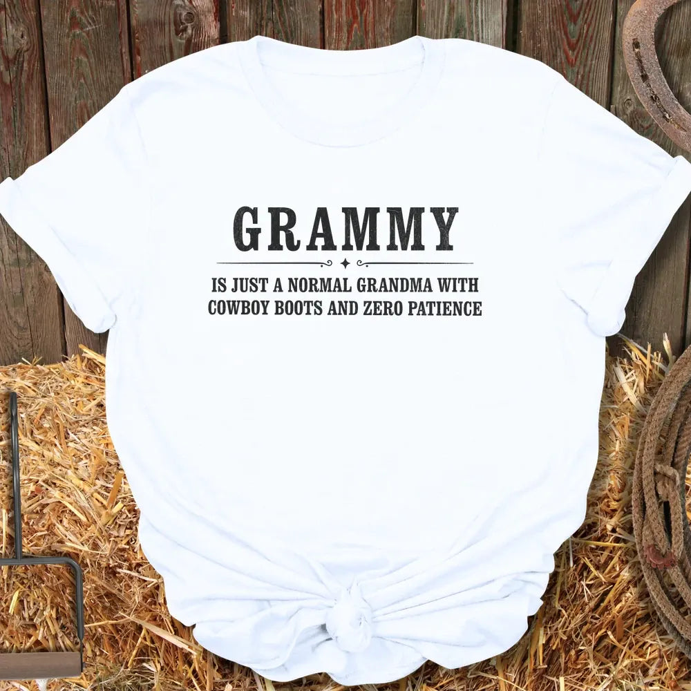 Printify T-Shirt White / S Grammy Tee