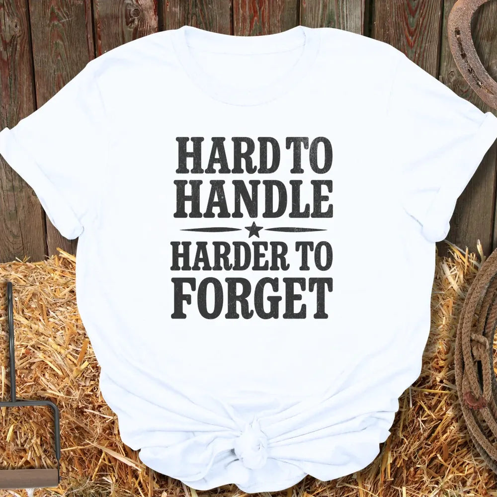 Printify T-Shirt White / S Handle Tee