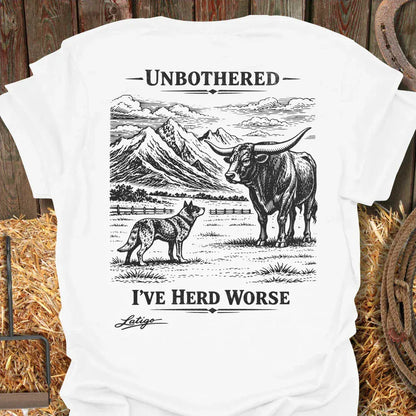 Printify T-Shirt White / S Herd Worse Tee