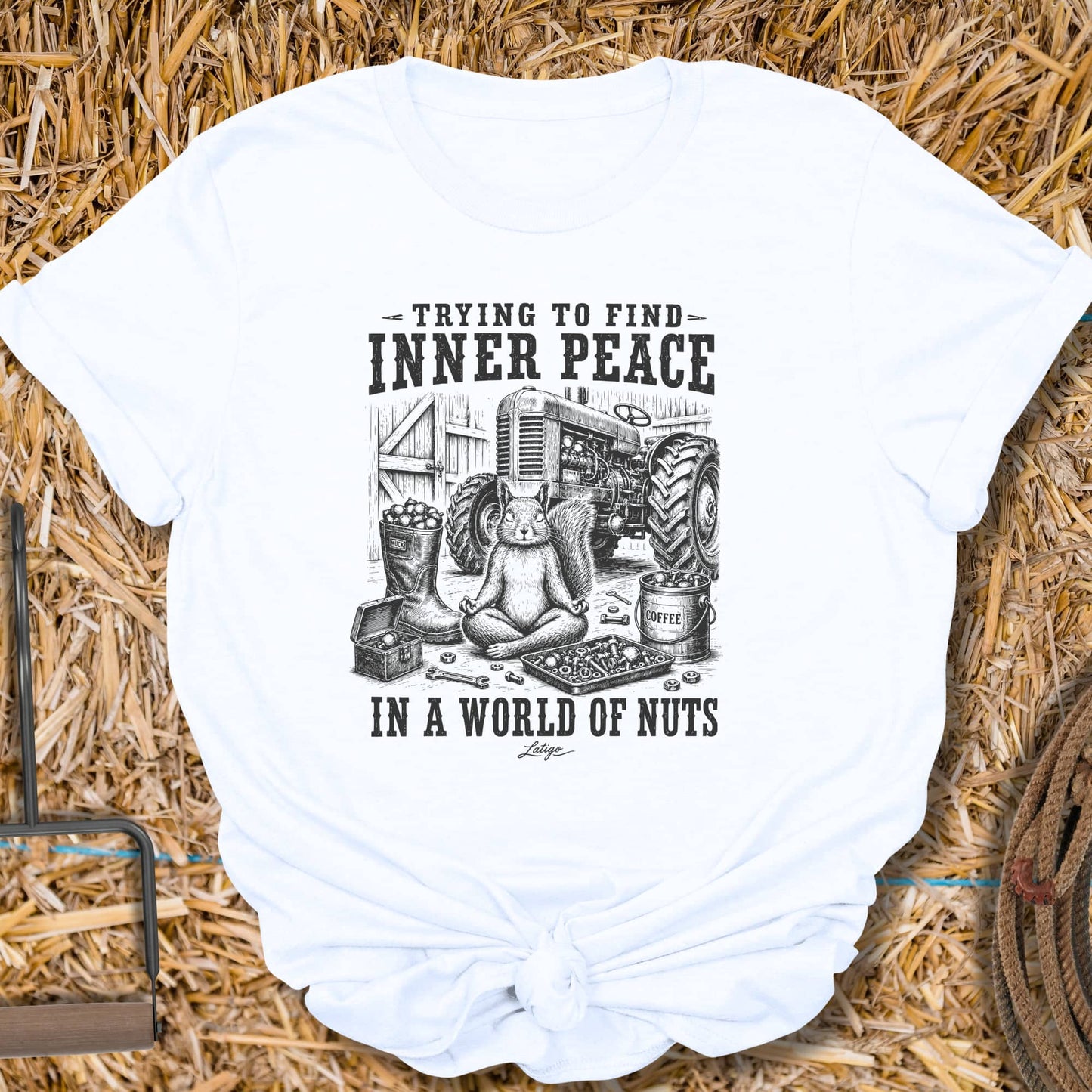 Printify T-Shirt White / S Innerpeace Tee