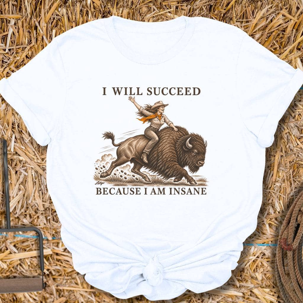 Printify T-Shirt White / S Insane Tee