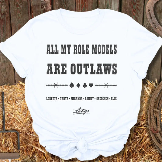 Printify T-Shirt White / S Lady Role Models Tee