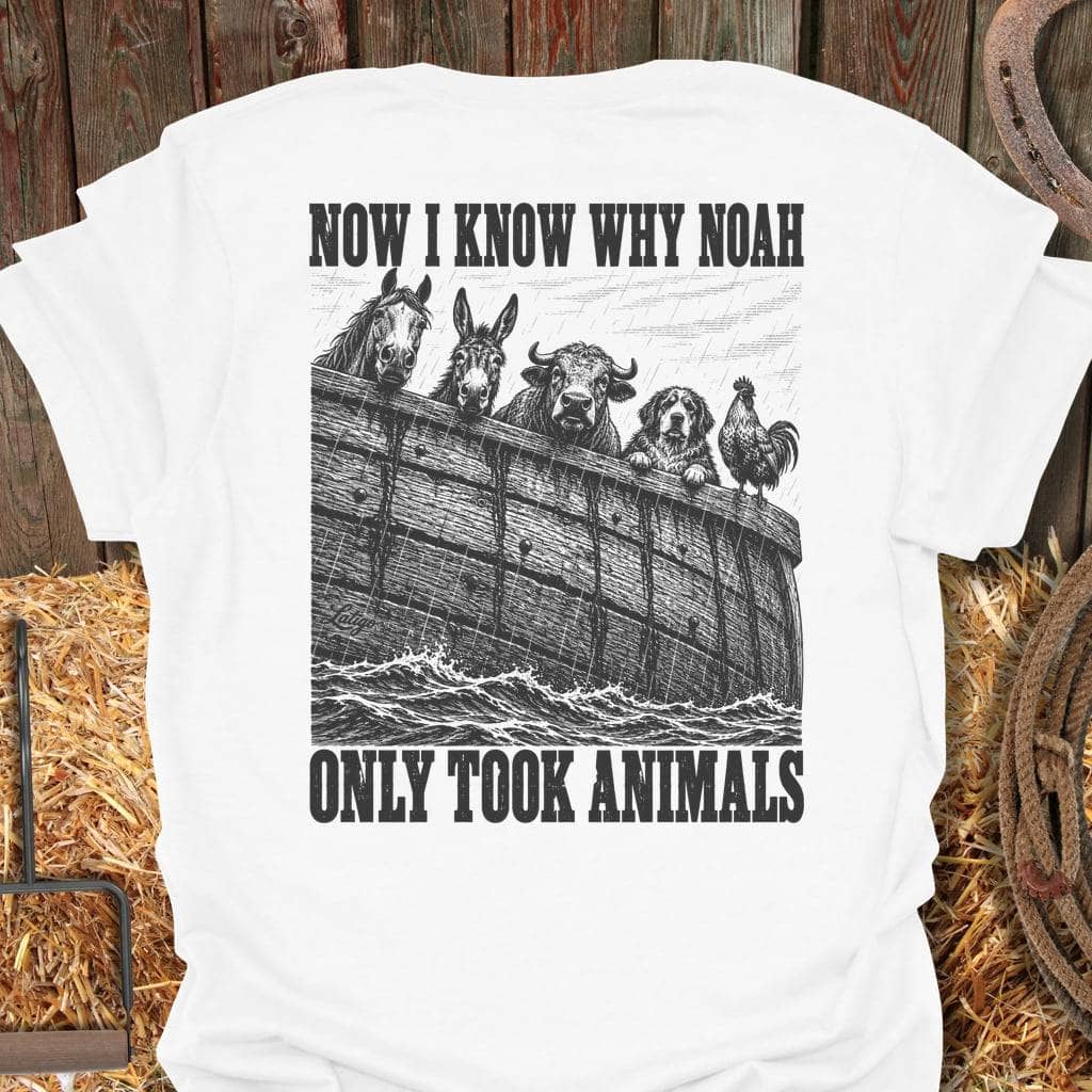 Printify T-Shirt White / S Noah's Ark Tee