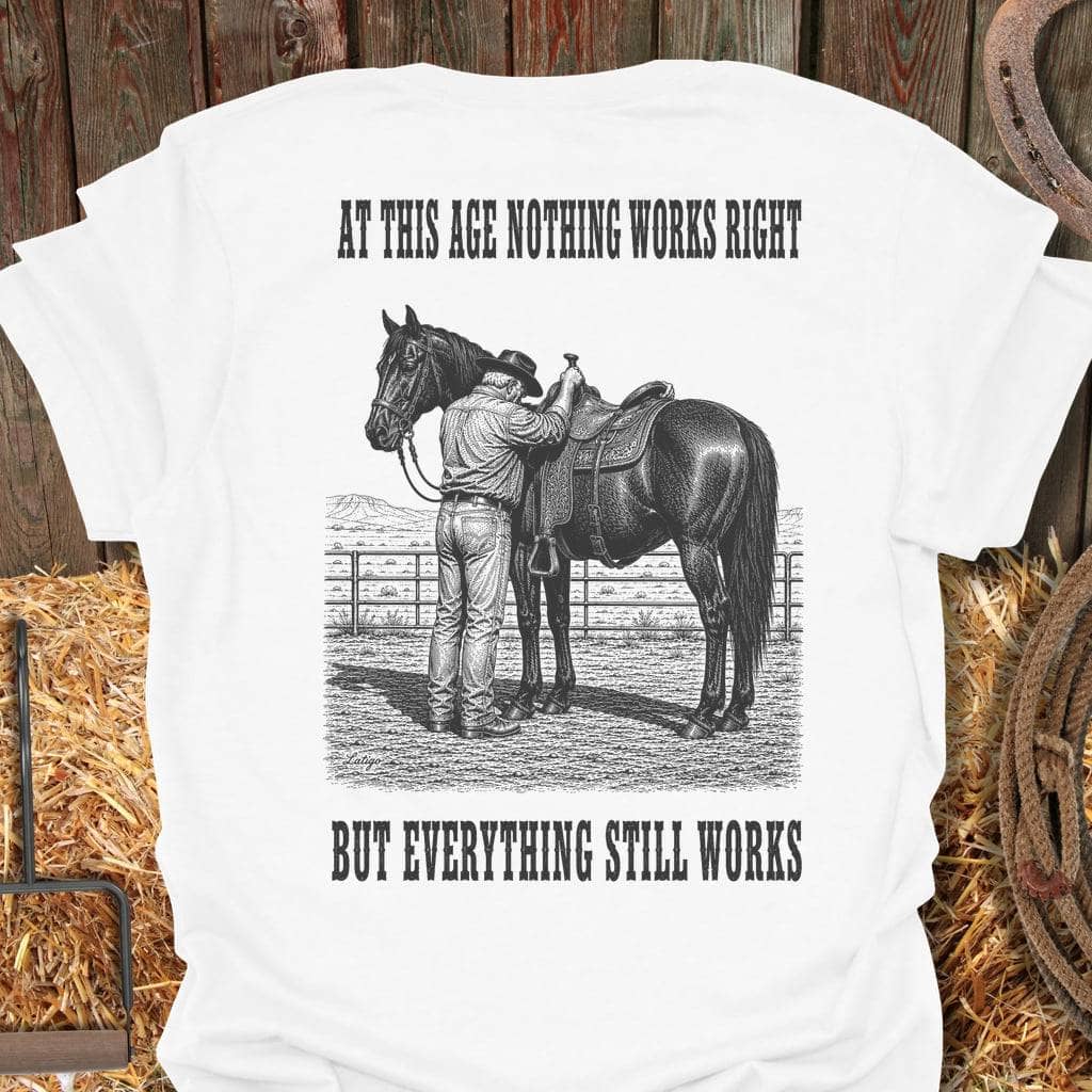 Printify T-Shirt White / S Nothing Works Tee