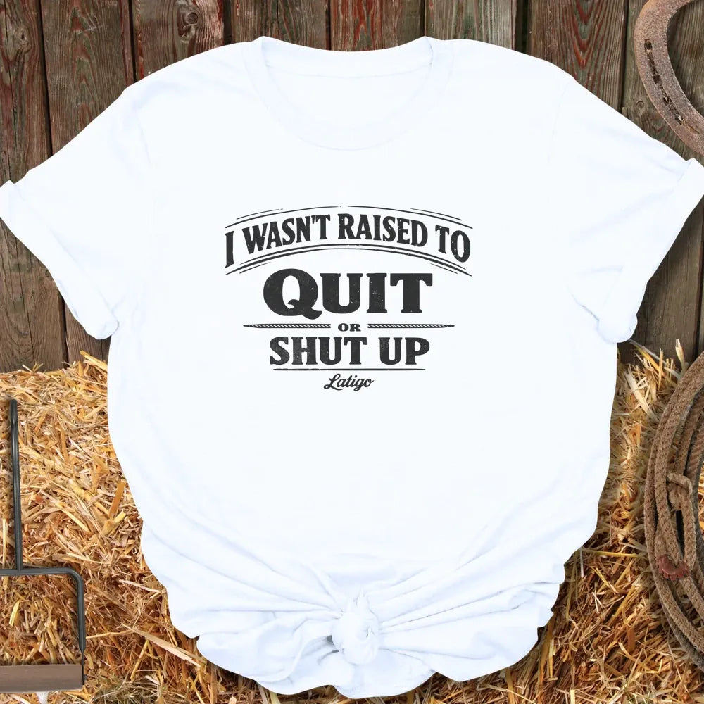 Printify T-Shirt White / S Raised Tee