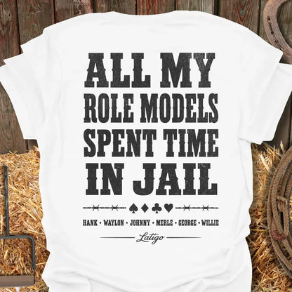 Printify T-Shirt White / S Role Models Tee