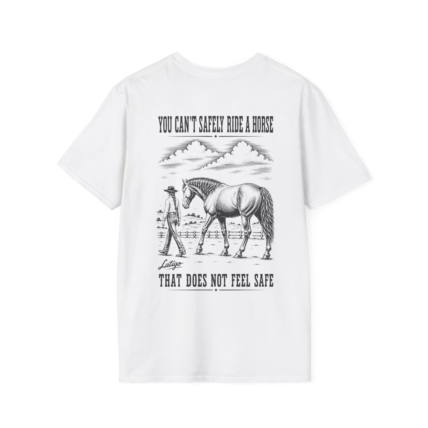 Printify T-Shirt White / S Safe Tee