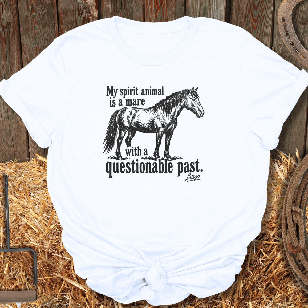 Printify T-Shirt White / S Spirit Animal Mare Tee