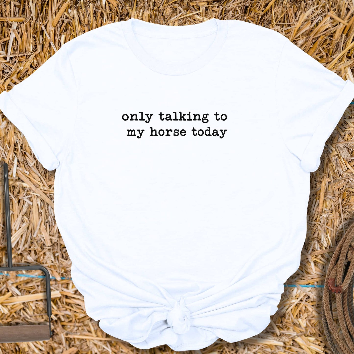 Printify T-Shirt White / S Talking Tee