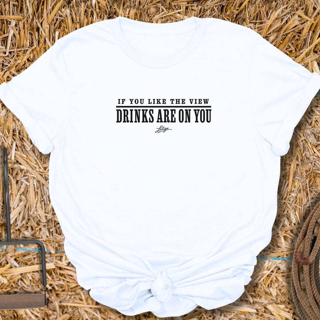 Printify T-Shirt White / S The View Tee