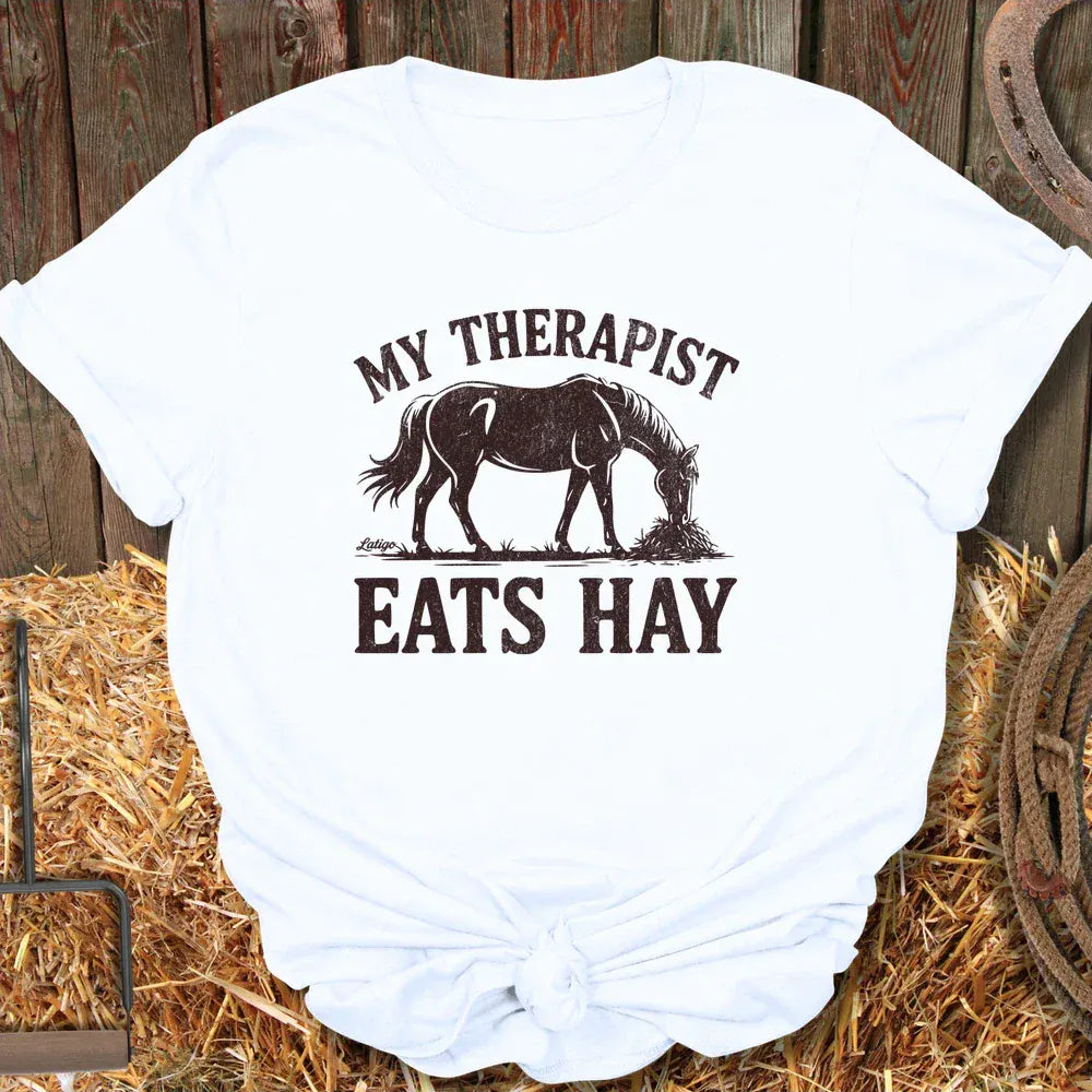 Printify T-Shirt White / S Therapist Tee