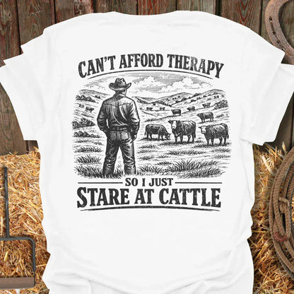 Printify T-Shirt White / S Therapy Tee