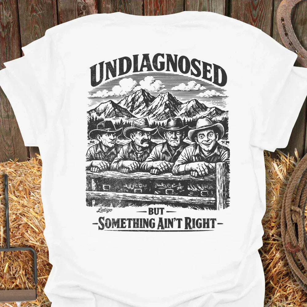 Printify T-Shirt White / S Undiagnosed Tee